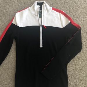 Lauren Active/ Ralph Lauren zip sweater